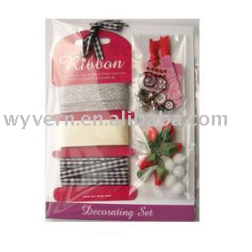 assorted ribbon for scrapbook kit (sortiert Farbband fr Scrapbook-Kit)