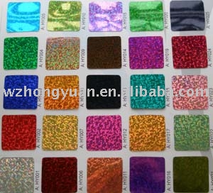 PET Holographic Films (PET films holographiques)