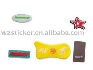 rubber label (caoutchouc étiquette)