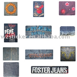 cloth label (drap étiquette)