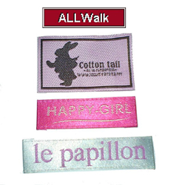 cloth label (drap étiquette)