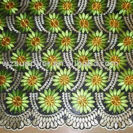 AFRICAN HAND CUT VOILE LACE (AFRICAN HAND CUT VOILE DENTELLE)