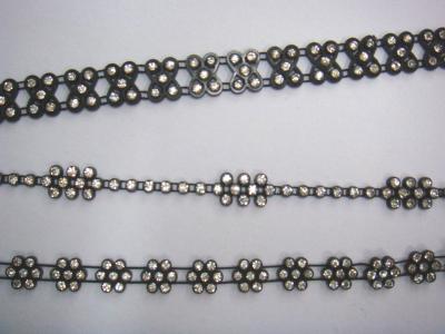 rhinestone trimming (rhinestone parage)