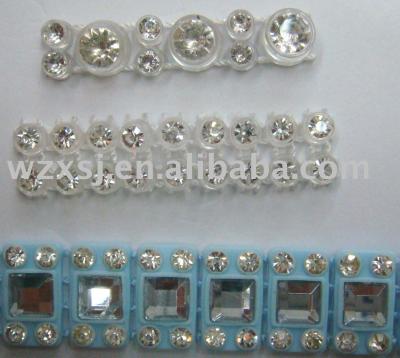 rhinestone trimming (rhinestone parage)
