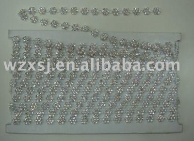 rhinestone trimming (rhinestone parage)