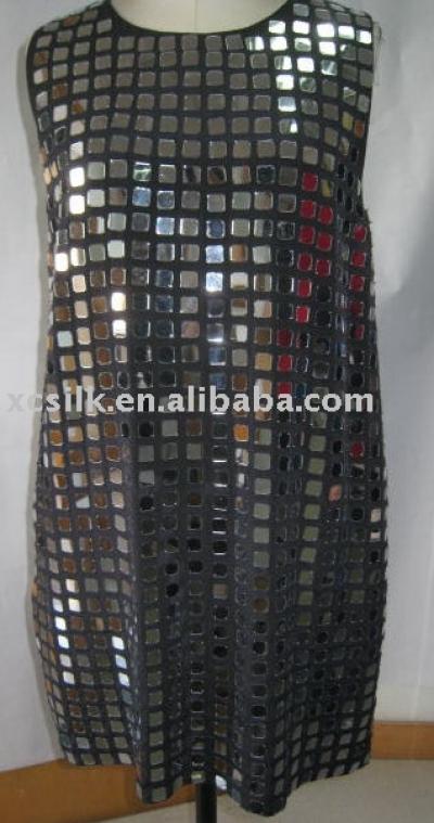Ladies` silk dress (Ladies` silk dress)