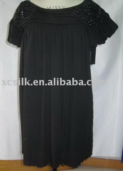 Ladies` silk gown (Ladies` silk gown)