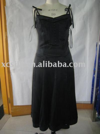 Ladies` silk dress (Ladies` silk dress)