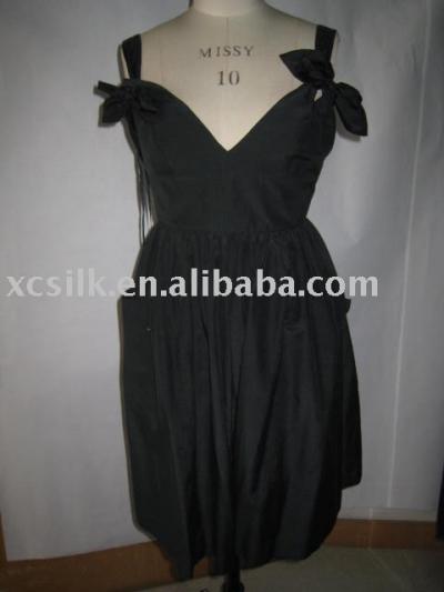 Ladies` silk %26 cotton dress (Ladies` silk %26 cotton dress)