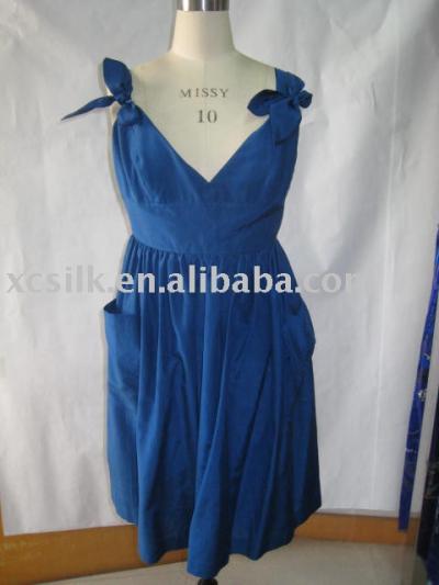 Ladies` silk %26 cotton dress (Ladies` silk %26 cotton dress)