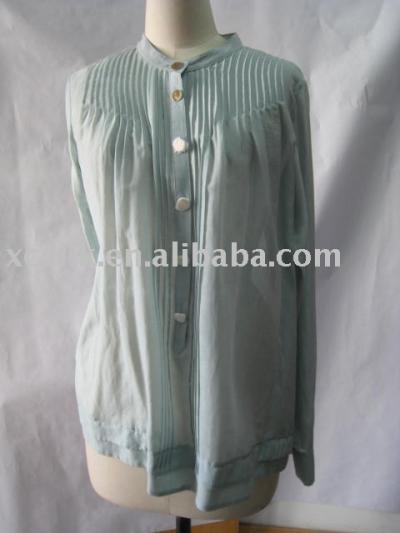 Ladies` silk %26 cotton blouse (Ladies` silk %26 cotton blouse)