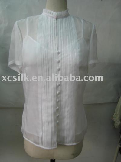Lady`s silk blouse (Женская шелковой блузке)