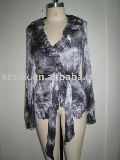 Lady`s silk blouse (Женская шелковой блузке)