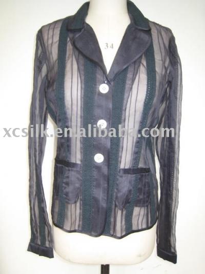 Ladies` silk / organza blouse (Ladies` silk / organza blouse)