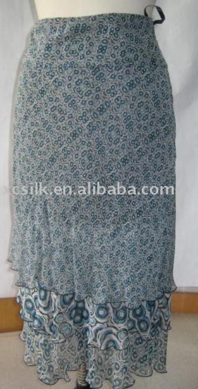 Ladies` silk skirt (Ladies` silk skirt)