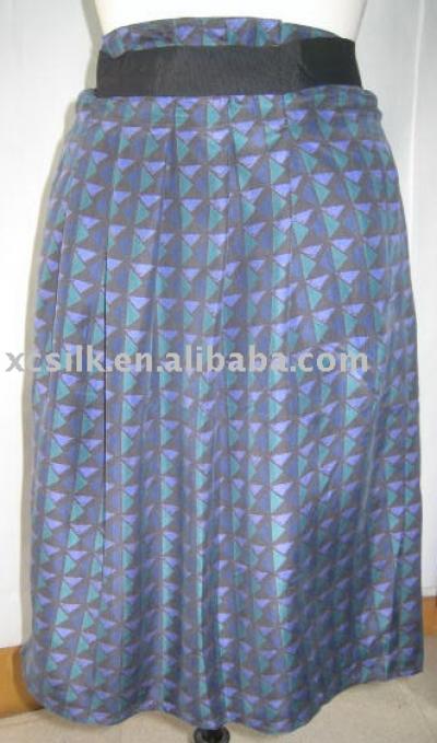 Ladies` silk skirt (Ladies` silk skirt)