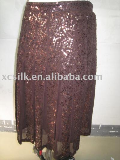 Lady`s silk skirt (Lady `s Seidenrock)