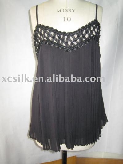 Ladies` silk camisole (Ladies` silk camisole)