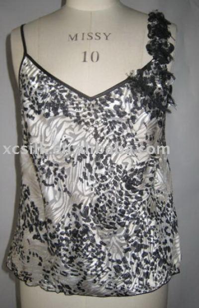 Ladies` silk camisole (Ladies` silk camisole)