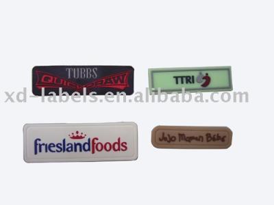 rubber label