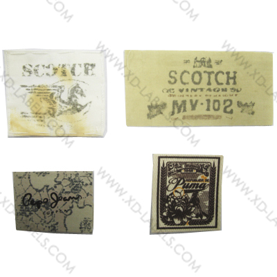 printed label