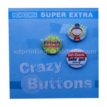 Badge, Tin Pins (Badge, Tin-Pins)