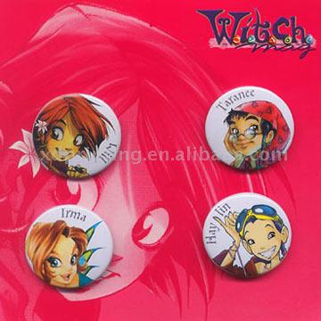 Tole Badges, Pins %26 Buttons (Толе Значки, значки% 26 Кнопки)