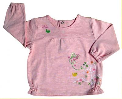 baby`s cotton t-shirt with long sleeve (baby`s cotton t-shirt with long sleeve)