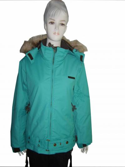 lady`s ski jacket