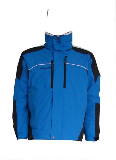 men`s ski wear --twin sets with breathable fabrics