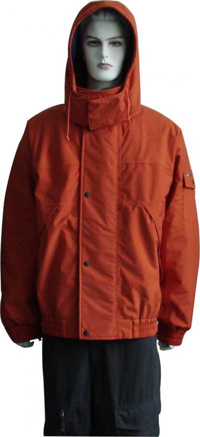rainproof jacket--nylon taslan with PU coating