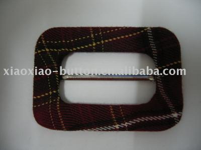 fabric covered buckles (ткань охватывает пряжками)