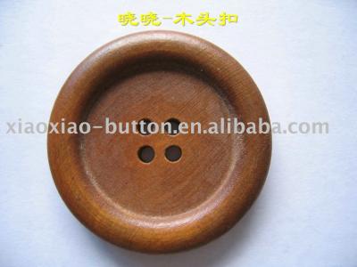 wooden button