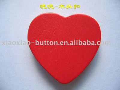 wooden button