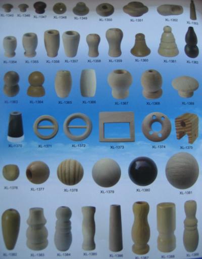 wood button