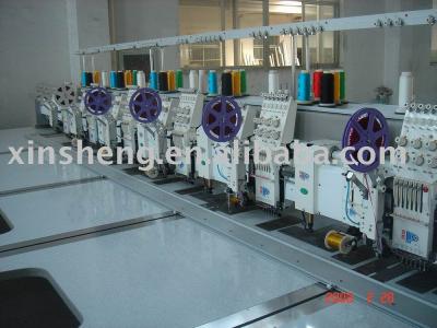 MIX EMBROIDERY MACHINE ( CHENILLE,TOWEL,CHAINING,TAPING ,COILING,CORDING,SEQUIN (MIX Stickmaschine (CHENILLE, Handtuch, Verkettung, Taping, Wickeln, Cording, SEQ)
