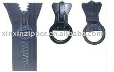 Plastic zipper (Plastique à glissière)