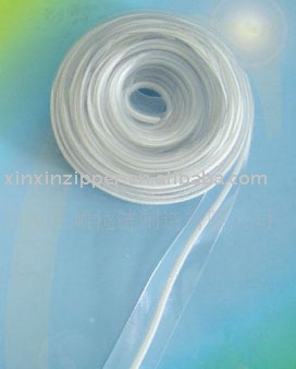 Nylon pvc zipper (Fermeture éclair en nylon PVC)