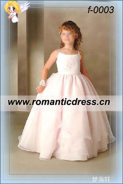 Lovely flower girls dresses f-0003 (Милые девушки Цветочные платья F-0003)