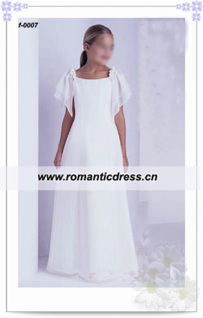 Lovely flower girls dresses f-0007