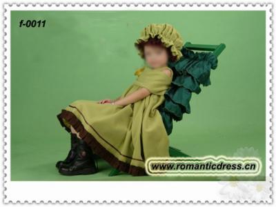 Lovely flower girls dresses f-0011