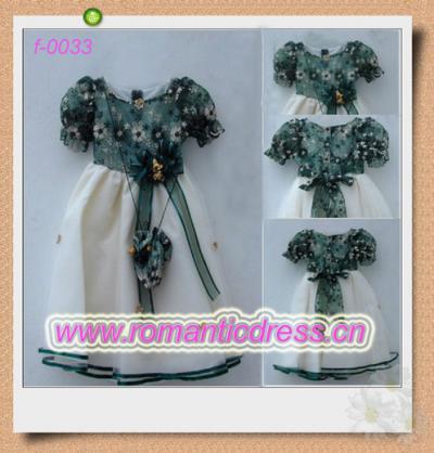 Lovely flower girls dresses f-0033 (Lovely Blumenmädchen Kleider f-0033)