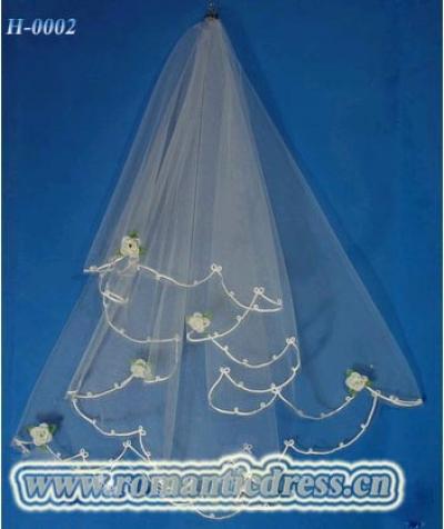 Beautiful wedding veils (H-0002)