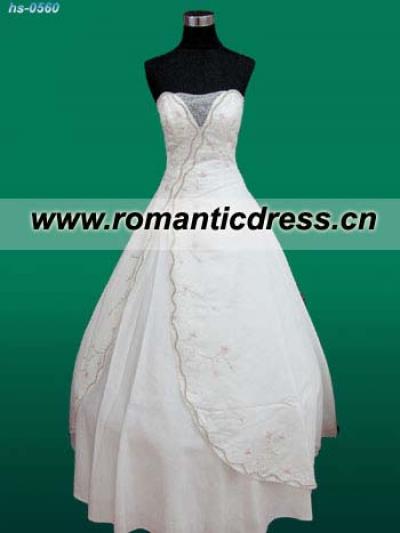 wedding dress hs-0560 (wedding dress HS-0560)