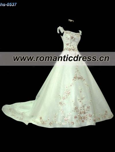 wedding dress hs-0537 (wedding dress HS-0537)