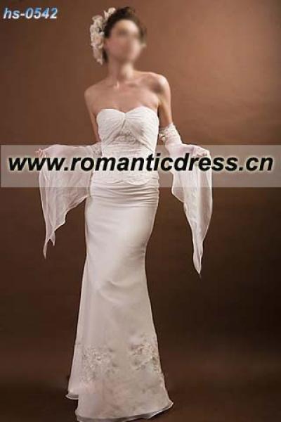 wedding dress hs-0542 (wedding dress HS-0542)