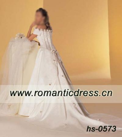 Wedding Dress hs-0573 (Wedding Dress HS-0573)