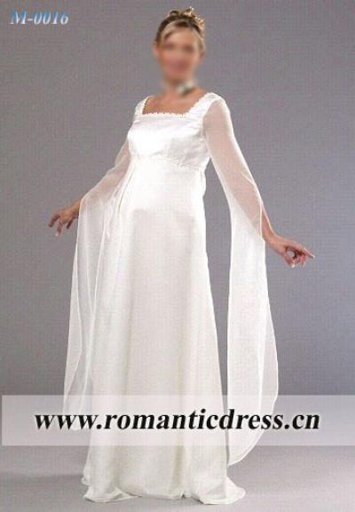 wedding dresses for pregnant women M0016 wedding dresses for pregnant 