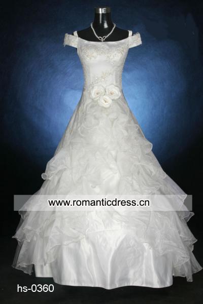 Wedding Dress hs-0360 (Wedding Dress HS-0360)