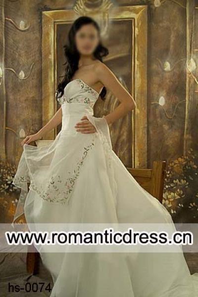 Wedding Dress hs-0074 (Wedding Dress HS-0074)